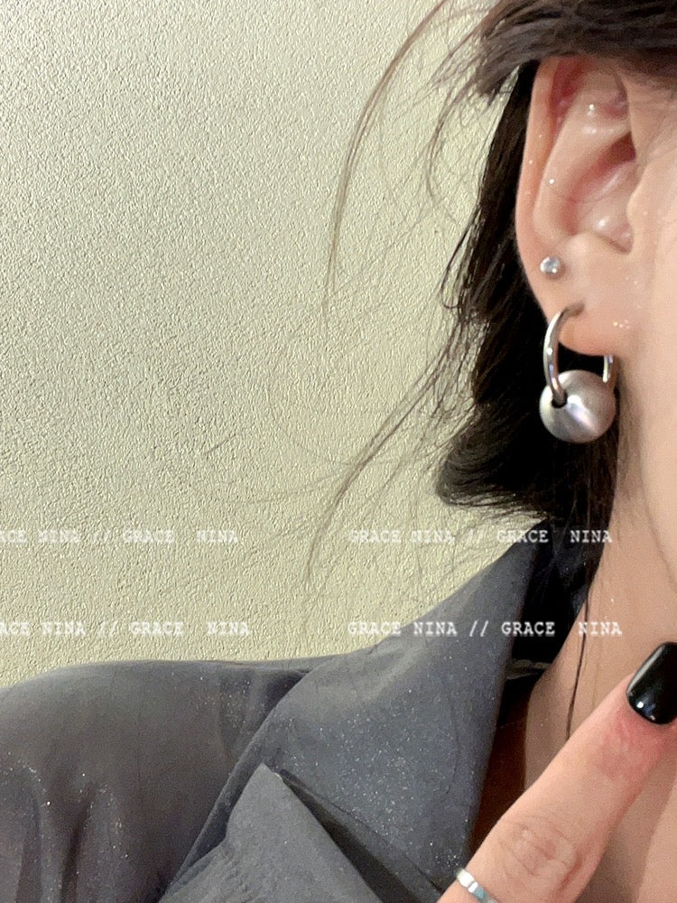 Silver Palla Earrings