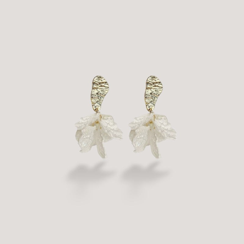Venetian Pearl Floral Earrings