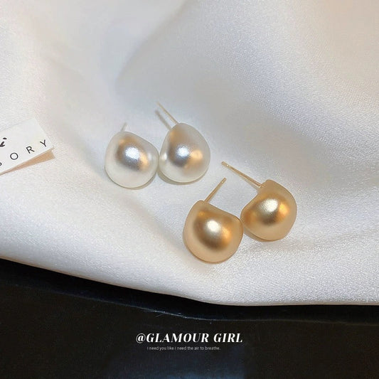 Silver Palla Stub Earrings