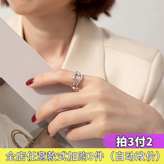 Silver Buckle Ring