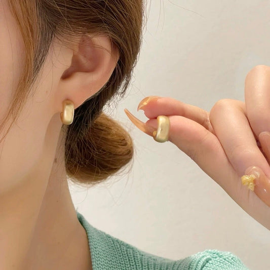 Gold Plated Bold Earrings