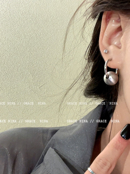 Silver Palla Earrings